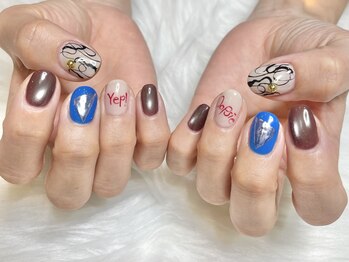 ダコード(D'accord)/【落書きネイル】¥12000