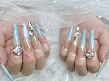ルビーネイル 太閤通駅店(RUBY NAIL)の写真/【豊富なパーツで理想を形に♪】マグネット/スカルプ/ジェルネイル/ニュアンスなど様々なデザインが可能☆