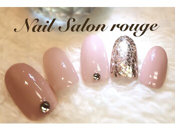 ネイルサロン ルージュ(NailSalon rouge)/ベージュネイル