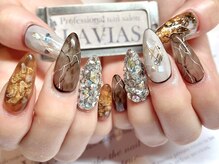 プロフェッショナル ネイルサロン ラヴィアス(LAVIAS)/【スカルプ】10本アートし放題