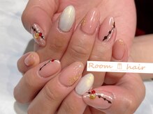 ルームヘアネイル 曙橋店(Room hair nail)/お客様☆梅の花ネイル