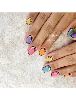 レッシュネイル サロンアンドスクール(RECH NAIL salon&school)/コミックネイル☆