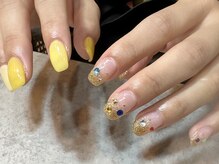 デューネイルスタジオ(dew nail studio)/ワンカラー×グラデ