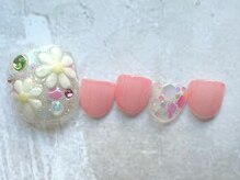 アブニール 我孫子店(ＡＶＥＮＩＲ)/キラキラフラワー新規¥6,380