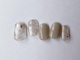 きれいめもやもやラメニュアンス