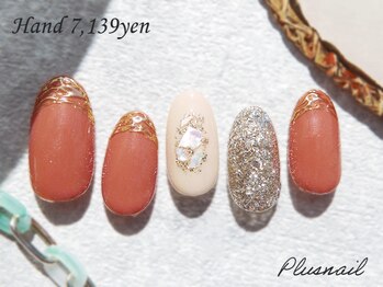 プラスネイル 池袋西口店(PLUS NAIL)/【2808】定額7,139円秋ネイル