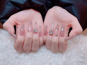 レアネイル 新宿(le'a nail)/ラメグラデーション