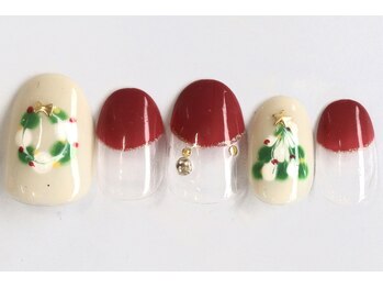 クリスマスネイル