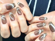 ヌル ネイル 堀江(NURU NAIL HORIE)/大人カラー！マグネットフレンチ