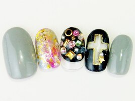 キラキラタイダイクロス