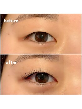 ネイルアンドアイ ビューティーオーブ(nail&eye beauty ORB)/ラッシュリフト(Cカール)