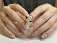 アイネイルズ 吉祥寺店(I nails)/きれいめ白フレンチストーン