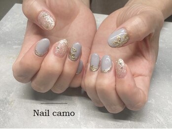 ネイルカモ(Nail camo)/【定額】６本アート