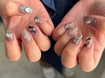 ベノワ(benoit)の写真/【お持ち込みデザイン大歓迎☆】やりたいネイルが叶うお持ち込みフリープラン◎何度でも見たくなる指先に♪