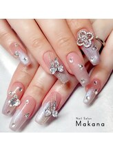 マカナ(Makana)/キラキラ韓国ネイル