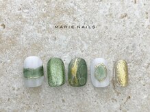 マリーネイルズ 表参道店(MARIE NAILS)/¥8,800 定額ニュアンス 0112a