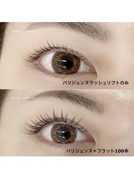 She's lash 渋谷店【パリジェンヌ/まつげパーマ/マツエク/眉毛/アイブロウ/パリエク】/パリエク