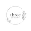 スリー(three)のお店ロゴ