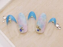 ネイルサロンフォーユー(for u)/ドロップネイル￥６９８０