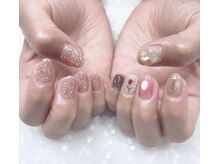 ネイルサロン ドレリッチ 心斎橋店(drerich)/アシメネイル