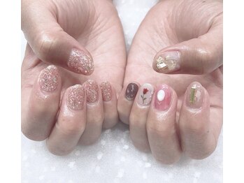 ネイルサロン ドレリッチ 心斎橋店(drerich)/アシメネイル