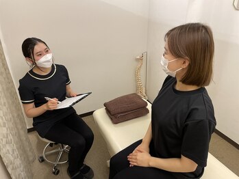 骨盤ストレッチ整体 b/～初回の流れ～1.カウンセリング