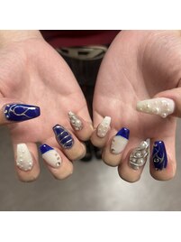 個性派ネイル