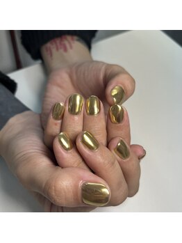 ビジュー ネイル(Bijoux)/ミラーネイル 相模原　矢部 橋本