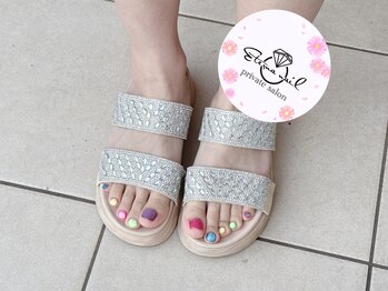 エテルナ ネイル(eterna nail)/フットカラフルマグネット