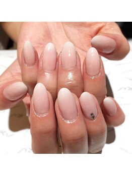 アールユー RU beauty salon/白グラデーション