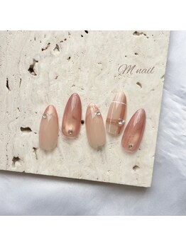 エムネイル(M nail)の写真/お忙しい方でもオフ込み60分で理想の仕上げ☆技術力があるからできるスピードサロン♪【竹ノ塚駅徒歩4分】
