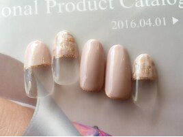 シンプルツィードネイル