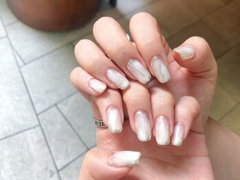 アイネイルズ 渋谷店(I nails)/ランダムミラー囲み¥9480 [渋谷]