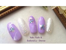 ユウコネイルズアンドエステティック ラ デェス(Yuko Nails & Esthetic La Deesse)/ゴールドコース （定額制）¥8000