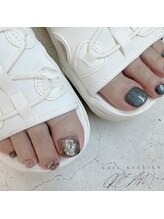クリーム(Nail Atelier CREAM)/フットお持ち込みdesign