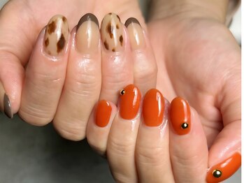 アンナズネイル(Anna's Nail)/ニュアンスレオパード
