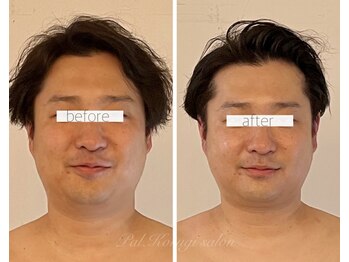 パル コルギサロン(Pal. Korugi salon)/メンズコルギビフォーアフター