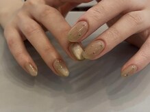 アイネイルズ 天神今泉店(I-nails)/【kanako.m】ベージュマグネット