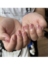桃ネイル