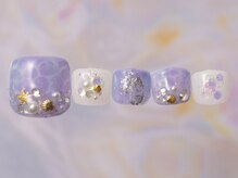 ジェミーネイル シンジュク(Jemiy nail shinjuku)/うるうる水面サマー¥10980