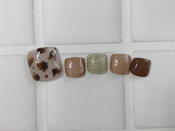 ディア 大森北口店/レオパード風ネイル