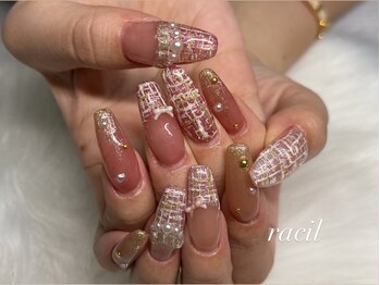 ツイードネイル♪