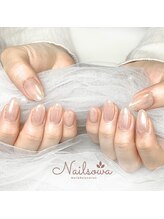 ソワ(sowa)/透け感たっぷりヌーディピンク