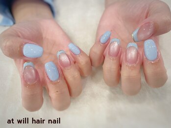 アット ウィル ヘアー ネイル(at will hair nail)/お持ち込みデザイン
