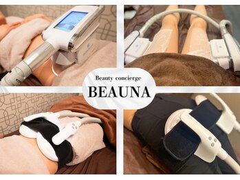 ビュウナ 銀座(BEAUNA)の写真/当店人気NO1！脂肪冷却と筋肉刺激を組み合わせて“落とす&鍛える”を同時に！次世代痩身で効率的に美しく。