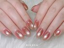 水光マグネットネイル￥8150