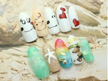 ネイルサロン ティディ(TIDY)/リゾート/キャラ&３Dコース