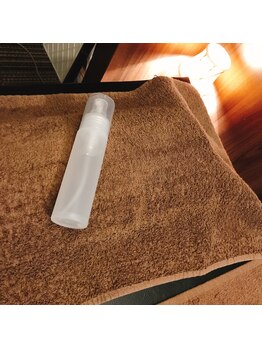 整体 美容サロン ホリスティックラボ(Holistic Labo)/施術前後は次亜塩素酸水で除菌