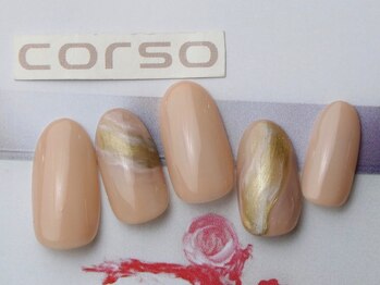 コルソケーツー 梅田茶屋町(corso k-two)/秋ネイル/大阪/梅田/茶屋町