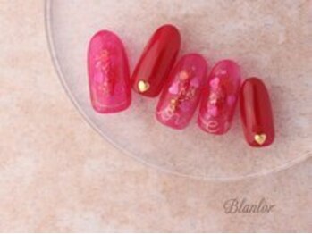 ブランロール 中目黒店(Blanl'or)/ラブリーバレンタインネイル